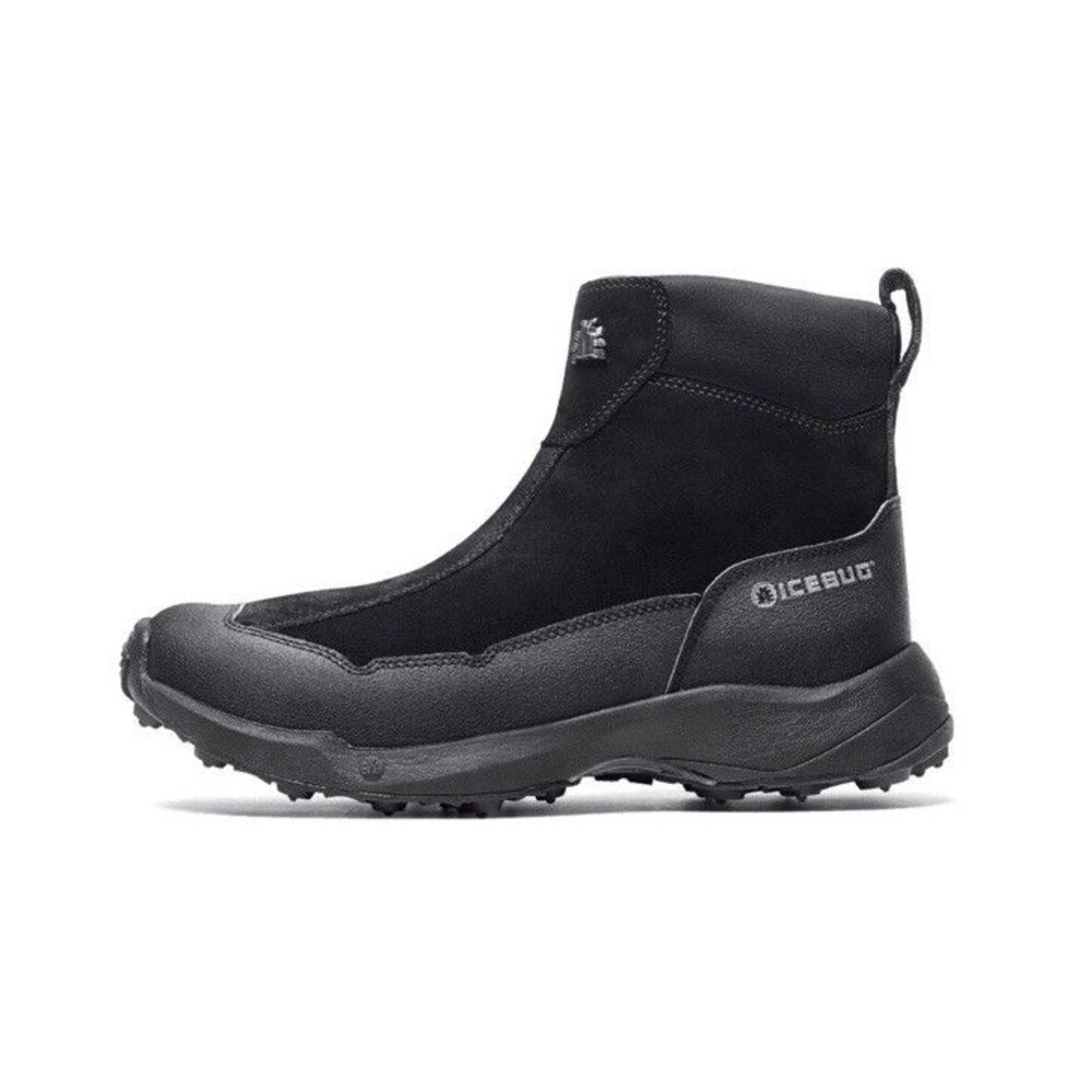 ICEBUG Metro2 M BUGrip Snow Boots Black Men Sz 10 Warm Traction Studs New